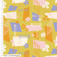 3495-00 Retro Sunshine – Cotton Fat Quarters Fabric