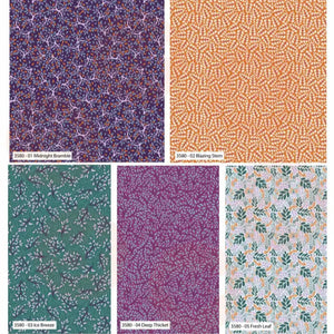 3580-00 Opulent Leaves – Cotton Fat Quarters Fabric