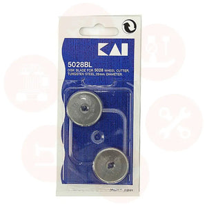 5028Bl 28Mm Kai Round Knife 2Pcs/Pack Domestic Parts