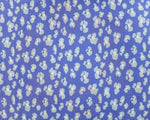 52227 Vibrant Leopard Tubular Knit - Colour: Cobolt SOLD BY THE METER FABRIC