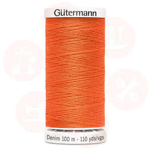 700160\1770 Gutermann Denim Thread: 100m domestic thread