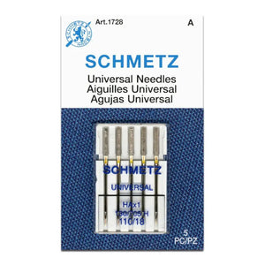 705B5Cx110 Schmetz Universal Size 110 Pack Of 5 Carded Domestic Parts