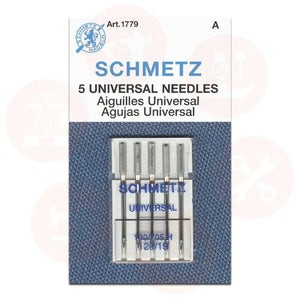 705B5Cx120 Schmetz Universal Size 120 Pack Of 5 Carded Domestic Parts