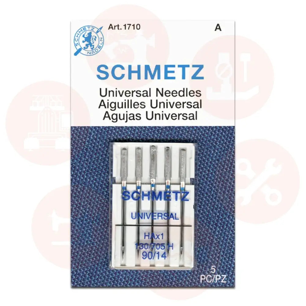 705B5Cx90 Schmetz Universal Size 90 Pack Of 5 Carded Domestic Parts