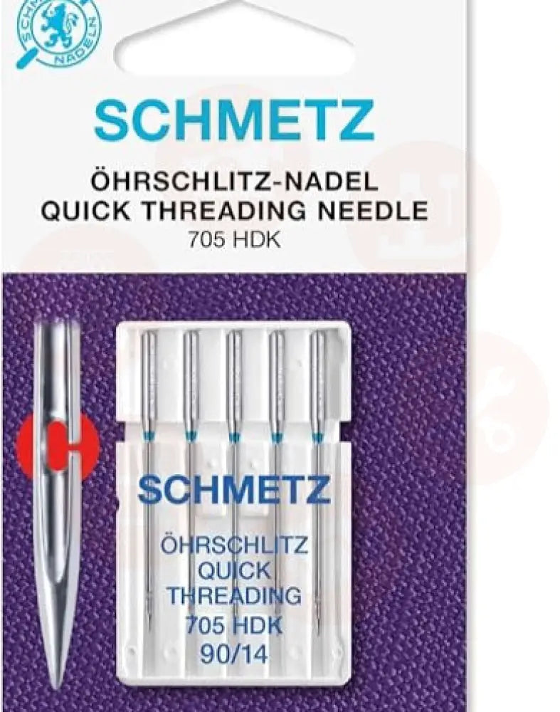 705H/CAPB5CX90 SCHMETZ QUICK THREAD SIZE 90 PACK OF 5 CARDED DOMESTIC NEEDLES