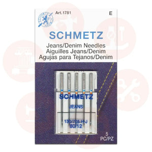 705Jb5Cx80 Schmetz Jeans Size 80 Pack Of 5 Carded Domestic Parts