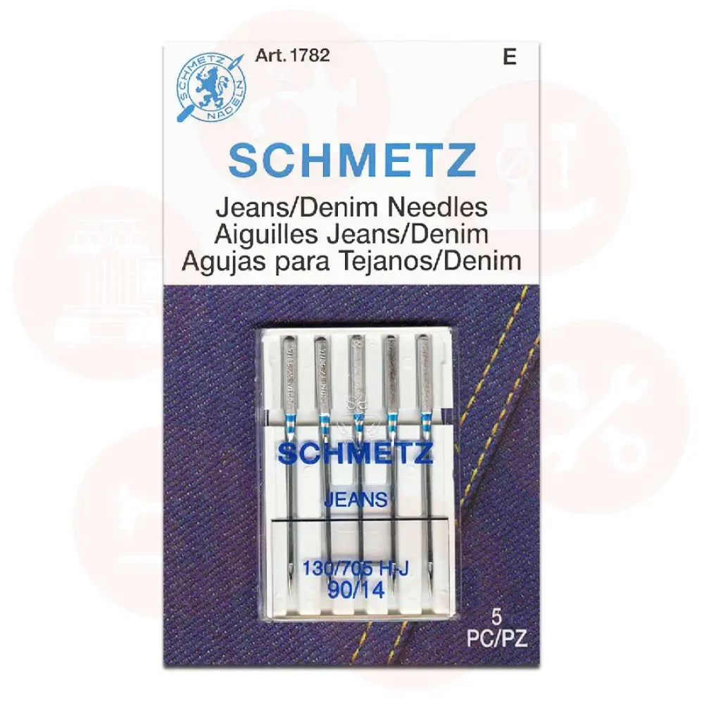 705Jb5Cx90 Schmetz Jeans Size 90 Pack Of 5 Carded Domestic Parts