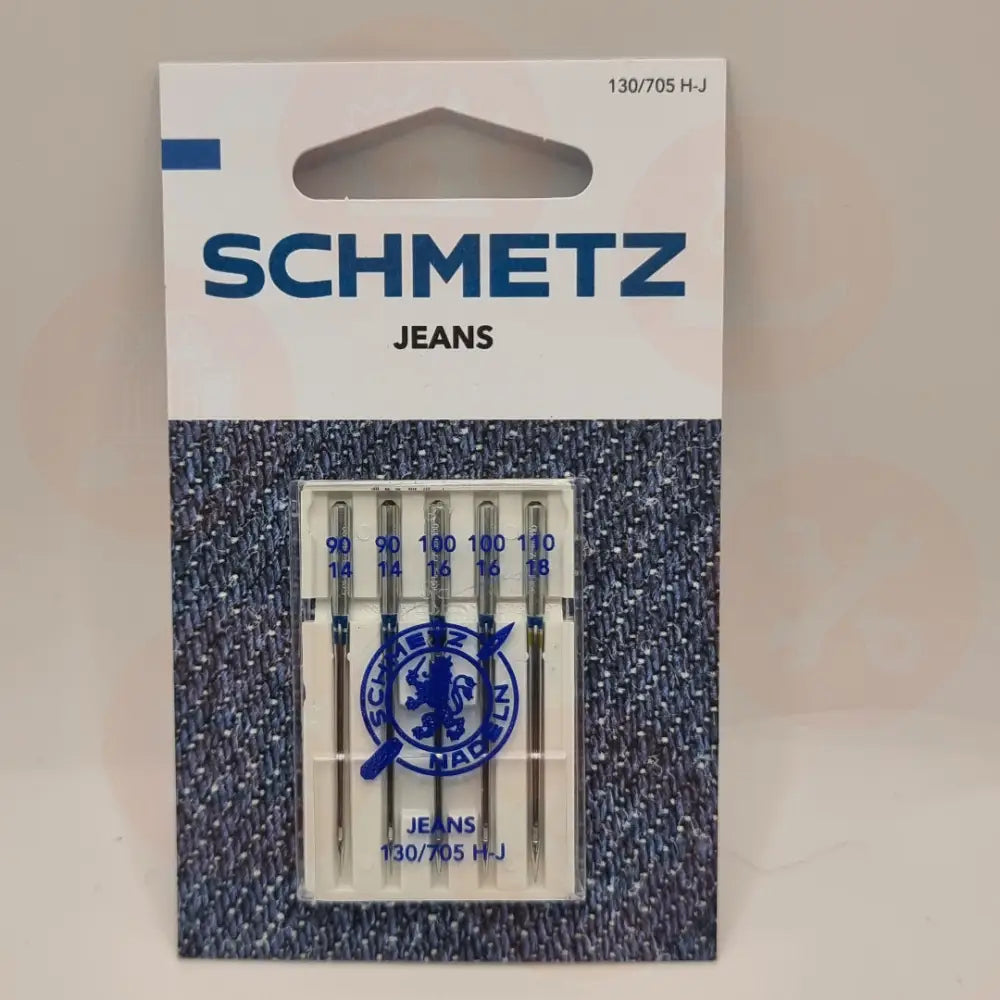 705JB5CX90110 SCHMETZ JEANS SIZE 90-110 PACK OF 5 CARDED DOMESTIC NEEDLES