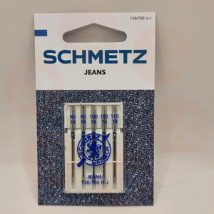 705JB5CX90110 SCHMETZ JEANS SIZE 90-110 PACK OF 5 CARDED DOMESTIC NEEDLES