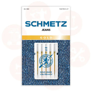 705Jtb5Cx90 Schmetz Gold Jeans Size 90 Pack Of 5 Carded Domestic Parts