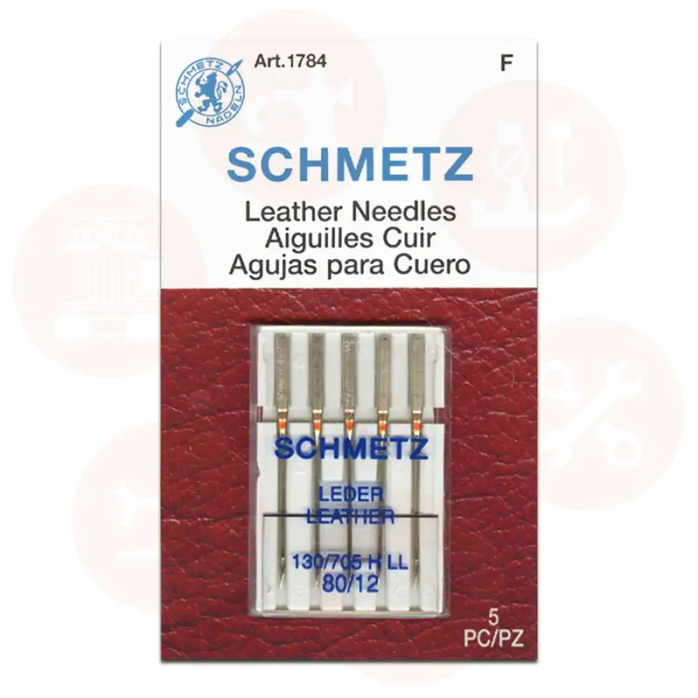 705Llb5Cx80 Schmetz Leather Size 80 Pack Of 5 Carded Domestic Parts