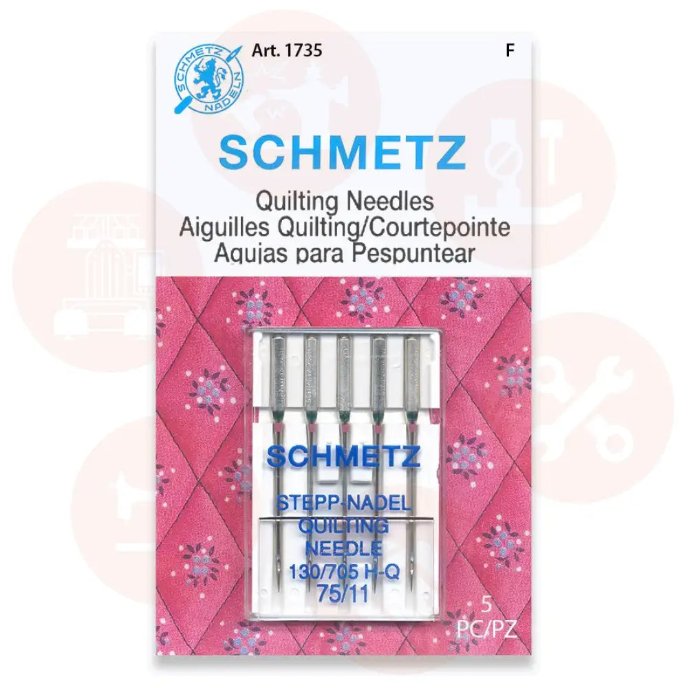 705Qb5Cx75 Schmetz Quilting Size 75 Pack Of 5 Carded Domestic Parts