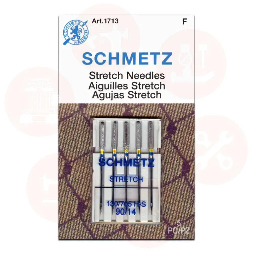 705Sb5Cx90 Schmetz Stretch Size 90 Pack Of 5 Carded Domestic Parts