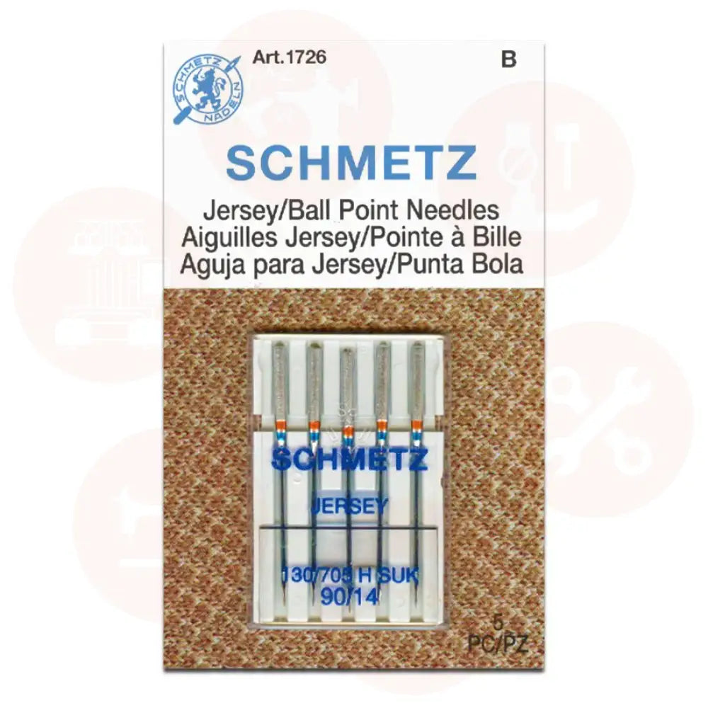 705Sukb5Cx90 Schmetz Ballpoint Size 90 Pack Of 5 Carded Domestic Parts