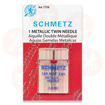 705Zwimetx3.0/90 Schmetz Twin Metallic 3Mm Size 90 Pack Of 1 Carded Domestic Parts