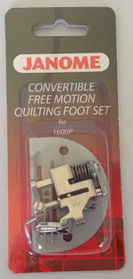 767433004 JANOME Convertible Free-Motion Quilting Set 1600P DOMESTIC PARTS