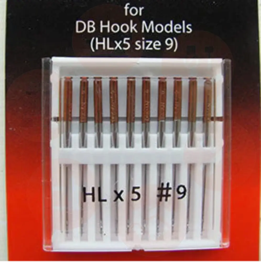 767811000 Janome Hl Needles Size 9 Hd9 & Memory Craft 1600P Series Only