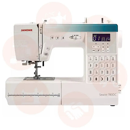 Janome 780Dc Sewing Machine Domestic