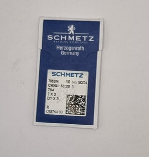 7X3 SIZE 180 PACK OF 10 NEEDLES SCHMETZ
