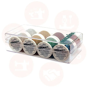 8013 Madeira Gift Box: Metallic: Spectra: 8 x 100m: Spools domestic thread