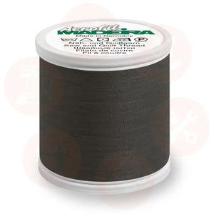 9124\8110 Aerofil No.120: 5 x 100m: Charcoal DOMESTIC THREAD