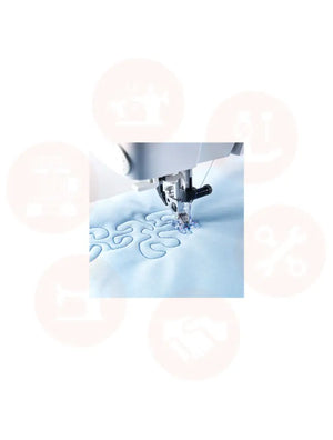 820976096 Pfaff Open Toe Sensormatic Free-Moti On Foot Pf Blister Grp J* L Domestic Parts