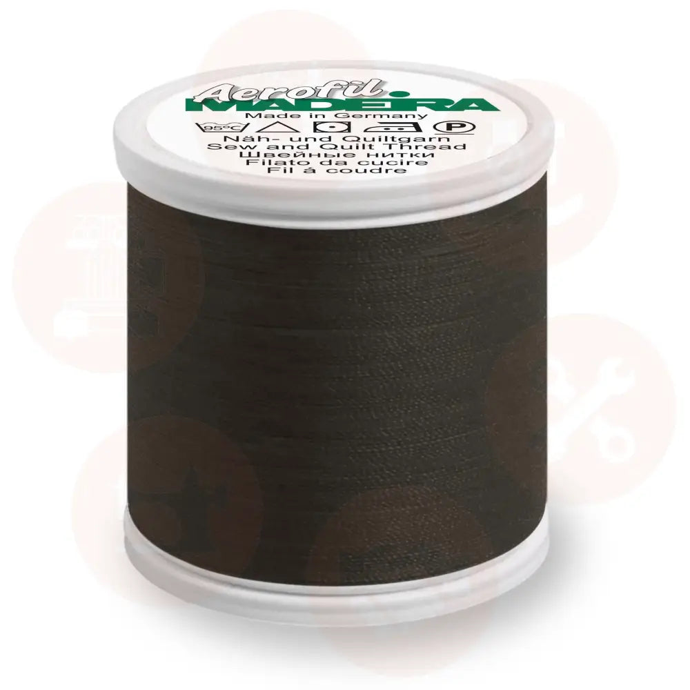 8401 Madeira Aerofil No.120 100m: Medium Brown DOMESTIC THREAD