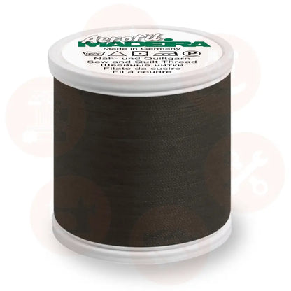8401 Madeira Aerofil No.120 100m: Medium Brown DOMESTIC THREAD