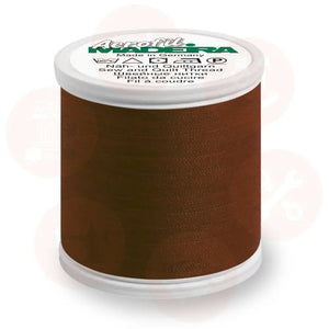 9124\8658 Aerofil No.120: 5 x 100m: Brown DOMESTIC THREAD