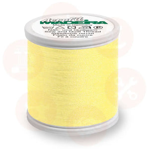 8683 Madeira Aerofil No.120 100m: Pale Yellow DOMESTIC THREAD