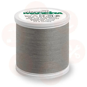 8741 Madeira Aerofil No.120 100m: Steel DOMESTIC THREAD
