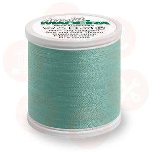 8971 Madeira Aerofil No.120 100m: Aqua Green DOMESTIC THREAD