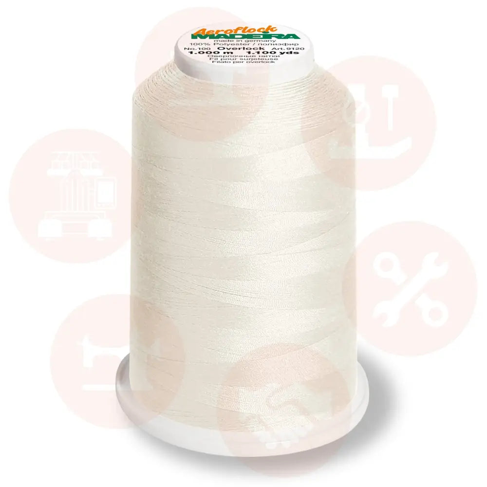 9120\8821 Madeira Aeroflock 1000M Miniking Spools Domestic Thread