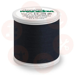 9124\8440 Aerofil No.120: 5 X 100M: Deep Grey Domestic Thread