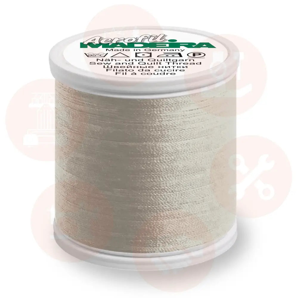 9124\8600 Madeira Aerofil No.120 100M: Tawny Tan Domestic Thread