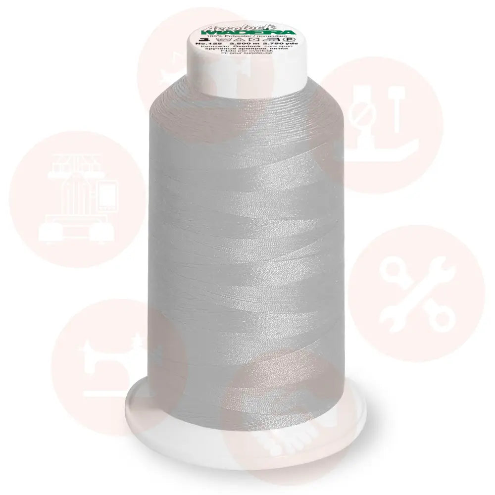 9128\8100 Madeira Aerolock 2500M Kingspools Domestic Thread