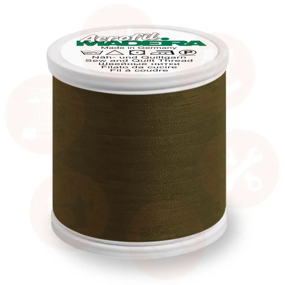 9957 Aerofil No.120: 100m: Dark Khaki DOMESTIC THREAD