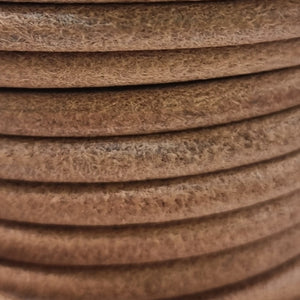 ASM002RLB INDUSTRIAL ROUND LEATHER BELTING - PER METRE BELT ONLY