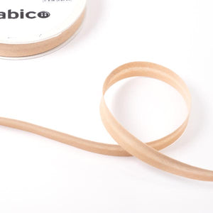 BIE091A5 BEIGE 25MM COTTON BIAS SOLD BY THE METER