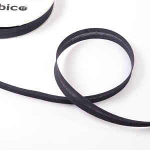 BIE091A77 GRAPHITE 25MM COTTON BIAS SOLD BY THE METER