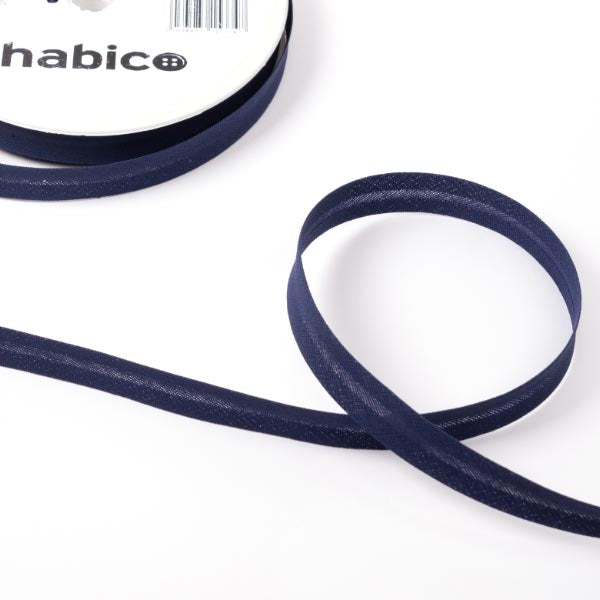 BIE091C34 NAVY 25MM COTTON BIAS SOLD BY THE METER