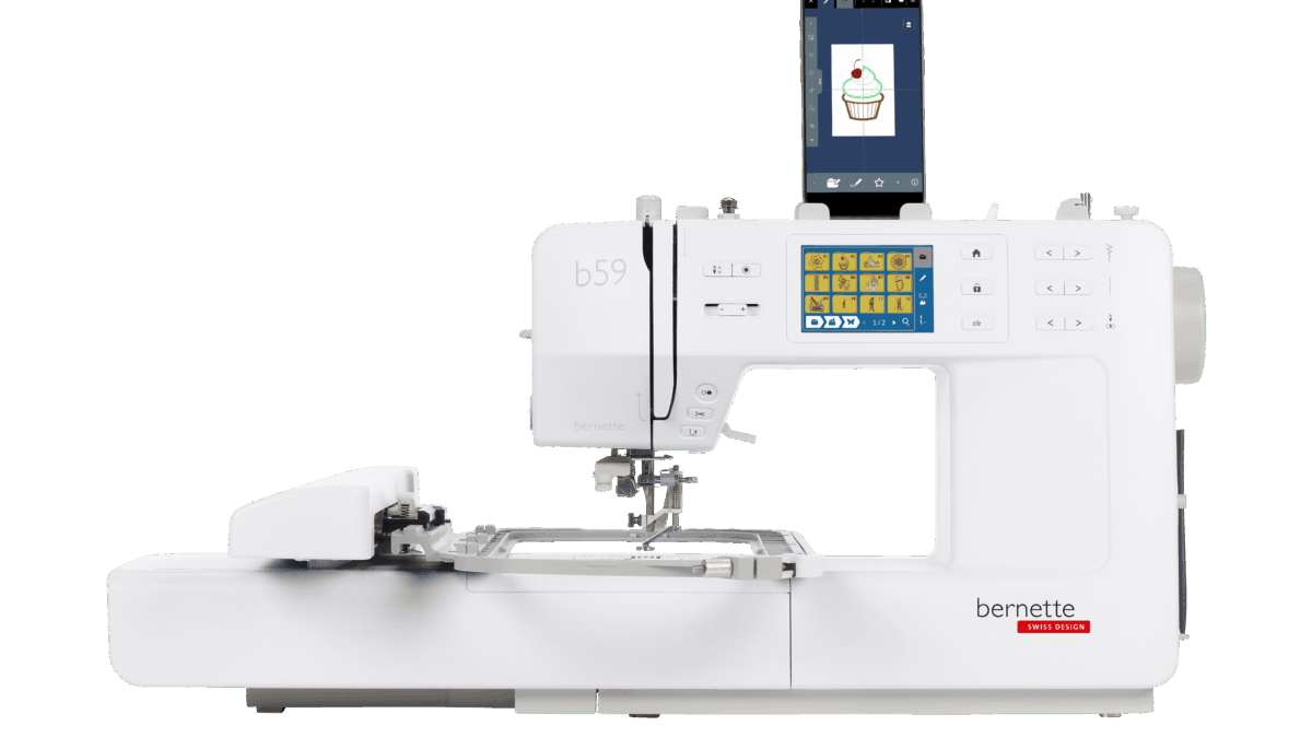 Bernette 59 Sewing, Quilting & Embroidery Machine with StitchDirect App