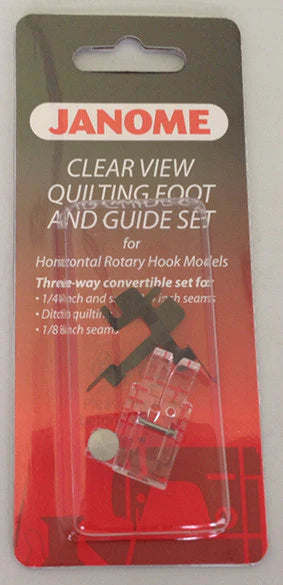 200449001 Janome Clear View Quilting Foot and Guide Set