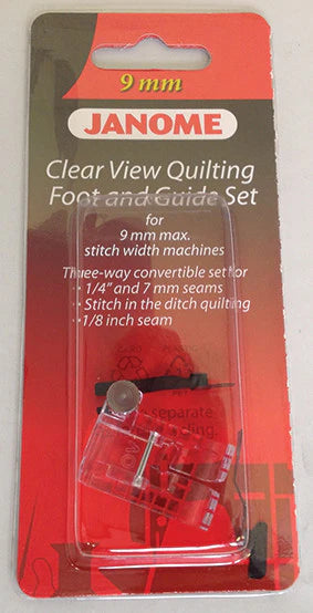 202089005 Janome Clear view Quilting Foot and Guide Set