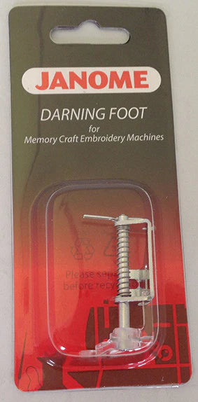 200325000 Janome Darning Foot (Open-Toe) for Memory Craft Embroidery Machines