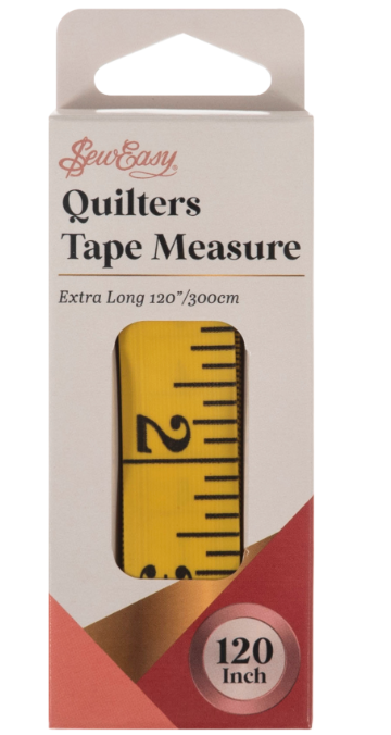 ER306 SEW EASY Tape Measure Quilters Extra Long: 300cm