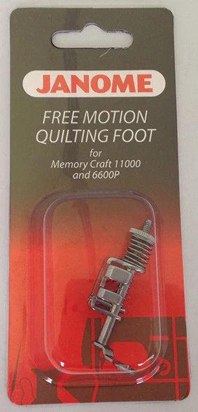 200442004 Janome Free Motion Quilting Foot for Memory Craft 11000 and 6600P