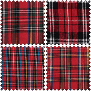 GTC143 TRIMITS FAT QUARTERS TARTAN BUNDLE OF 5