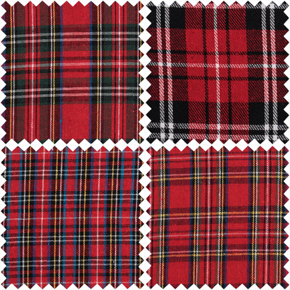 GTC143 TRIMITS FAT QUARTERS TARTAN BUNDLE OF 5