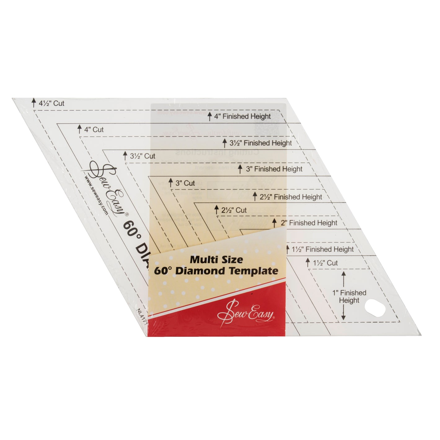 NL4171 RULER QUILTING DIAMOND